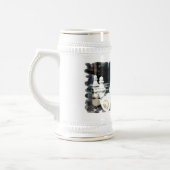 Chess Move Beer Stein Bierpul (Links)