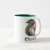 Chess Nut Tweekleurige Koffiemok (Voorkant rechts)