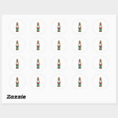 Chess part Bishop Chess Ronde Sticker (Vel)