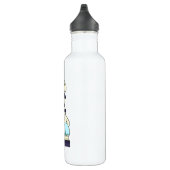 Chess part King als Waiter met Towel Waterfles (Rechts)