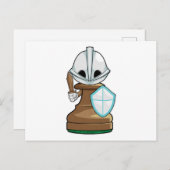 Chess part Pawn Chess Briefkaart (Voorkant / Achterkant)