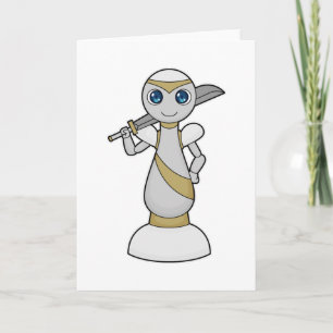 Chess part Pawn Sword Chess Kaart