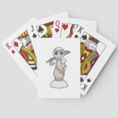 Chess part Pawn Sword Chess Pokerkaarten (Achterkant)