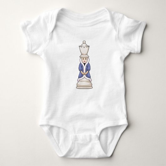 Chess part Queen Chess Romper (Voorkant)