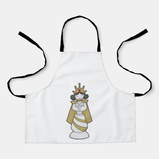 Chess part Queen Crown Chess Schort (Voorkant)