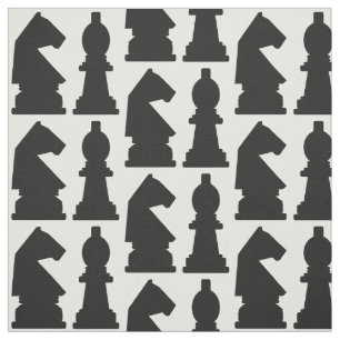 CHESS Pattern aangepaste kleurstof Stof