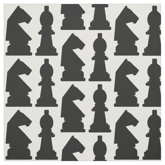 CHESS Pattern aangepaste kleurstof Stof (Swatch)