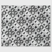 Chess Pattern Cadeaupapier (Vlak)