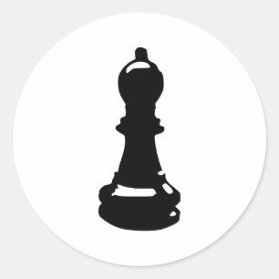 Chess - Pawn Ronde Sticker