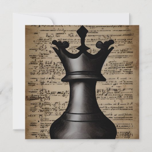  Chess Piece King Witchcraft Kaart (Voorkant)