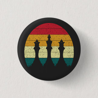  Chess Piece Ronde Button 3,2 Cm