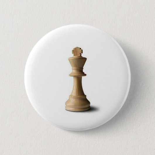 Chess Piece Ronde Button 5,7 Cm (Voorkant)