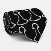 Chess Piece. Wit. Stropdas (Opgerold)