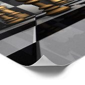 Chess Play King Poster (Hoek)