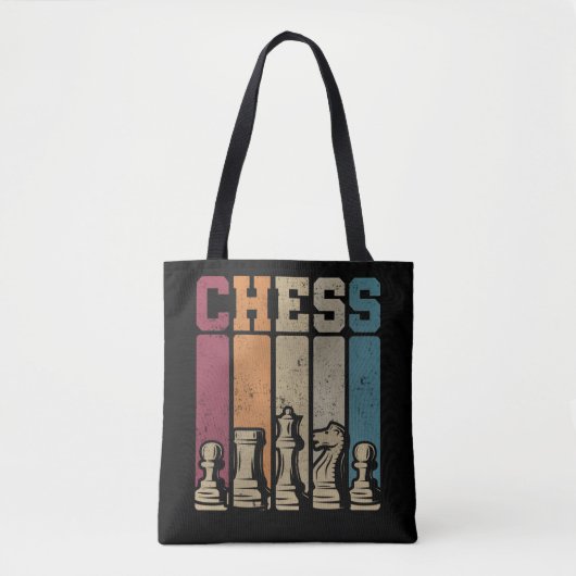 Chess Player Checkmate  Chess Piecks Draagtas (Voorkant)