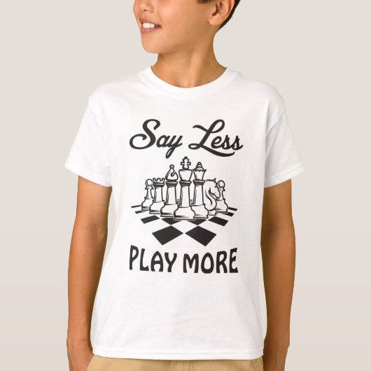 Chess Player Chess Board Checkmate Board Cadeauide T-shirt (Voorkant)
