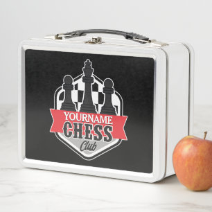 Chess Player Club Checkmate met de persoonlijke na