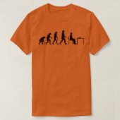 Chess Player Evolution T-shirt (Design voorkant)