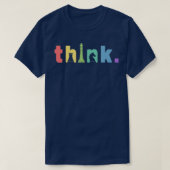 Chess Player Think Checkmate Grandmaster Chess Pie T-shirt (Design voorkant)