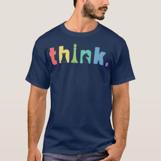 Chess Player Think Checkmate Grandmaster Chess Pie T-shirt