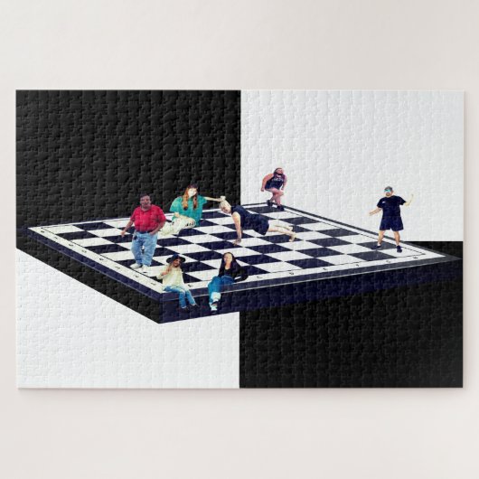 Chess Puzzle 1.014 stuks Legpuzzel (Horizontaal)