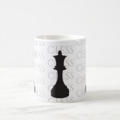 Chess Queen Classic Piece Modern Koffiemok (Center)