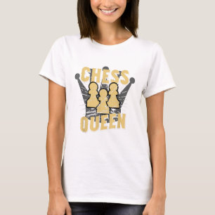 Chess Queen Kinder & Women Gift T-shirt