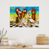 Chess Queen Poster (Keuken)