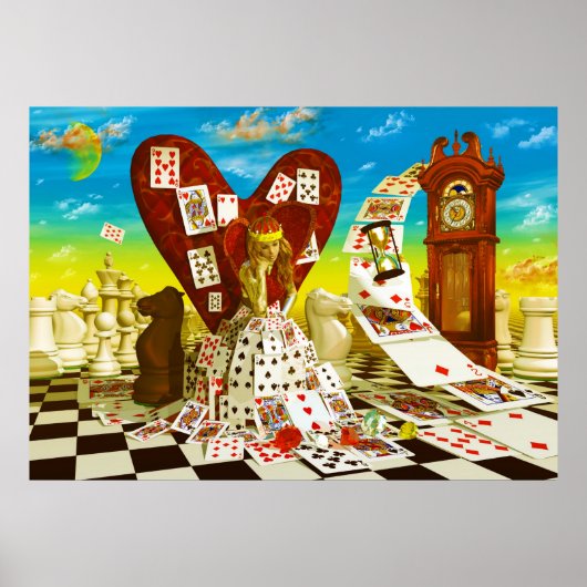 Chess Queen Poster (Voorkant)