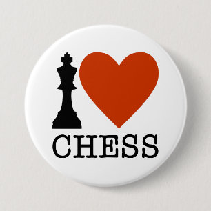 Chess Ronde Button 7,6 Cm
