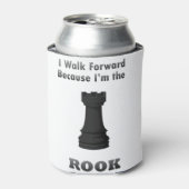 Chess Rook Blikjeskoeler (Blikje Voorkant)