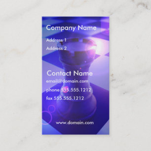 Chess Rook Visitekaartje