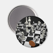 Chess Sleutelhanger Magneet (Voorkant / Achterkant)