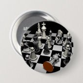 Chess Sleutelhanger Ronde Button 7,6 Cm (Voorkant /achterkant)