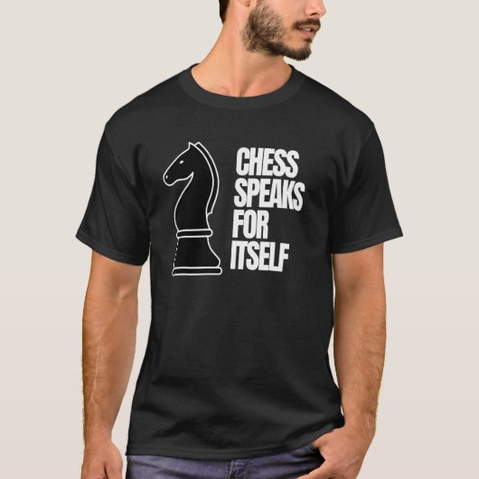 Chess Speed For Self Tshirt pour un joueur d'échec (Devant)