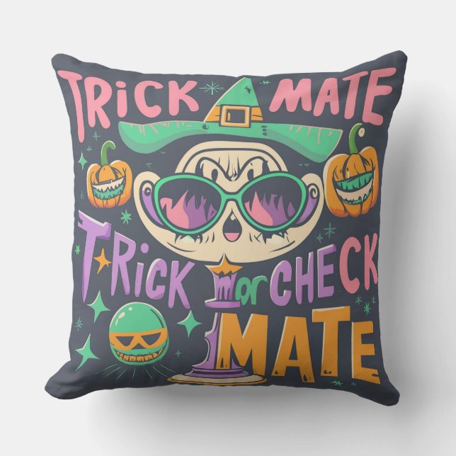 Chess-speler Kussen (Voorkant)