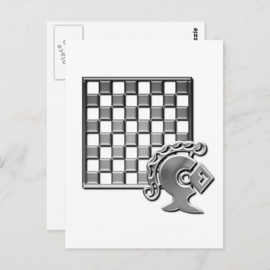 Chess Strategy Briefkaart (Voorkant / Achterkant)