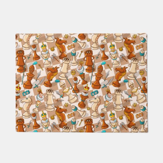 Chess-strijd Deurmat (Voorkant)