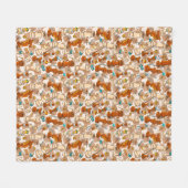 Chess-strijd Fleece Deken (Voorkant (Horizontaal))