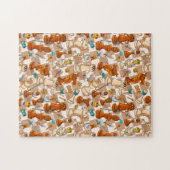 Chess-strijd Legpuzzel (Horizontaal)