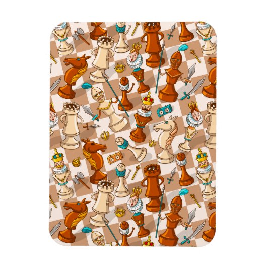 Chess-strijd Magneet (Verticaal)