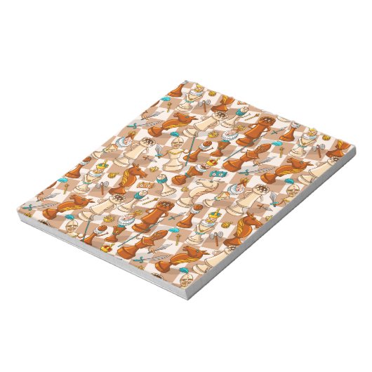 Chess-strijd Notitieblok (Gedraaid)