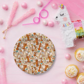 Chess-strijd Papieren Bordje (Feest)