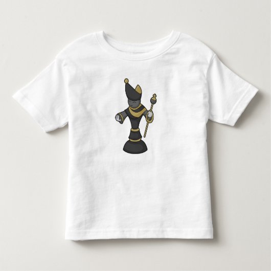 Chess-stuk bisschop Chess Kinder Shirts (Voorkant)