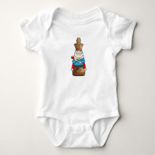 Chess-stuk King Chess Romper