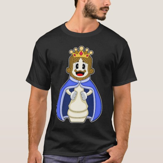 Chess-stuk King Chess T-shirt (Voorkant)