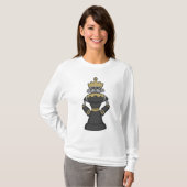 Chess-stuk King Crown Chess T-shirt (Voorkant volledig)