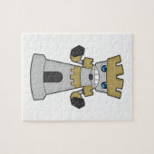 Chess-stuk Rook Chess Legpuzzel (Horizontaal)