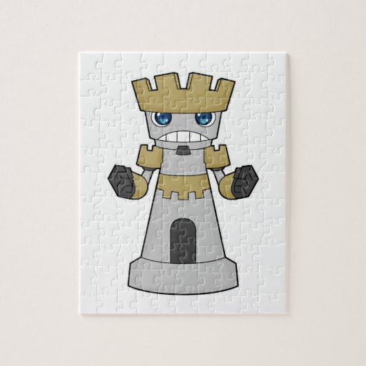 Chess-stuk Rook Chess Legpuzzel (Verticaal)