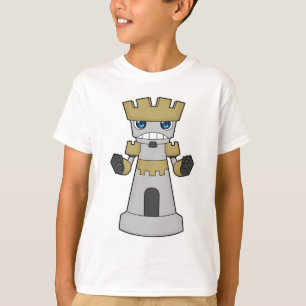 Chess-stuk Rook Chess T-shirt
